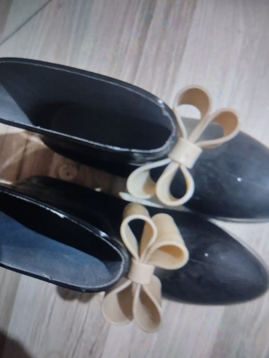 Kalosze damskie czarne. 36