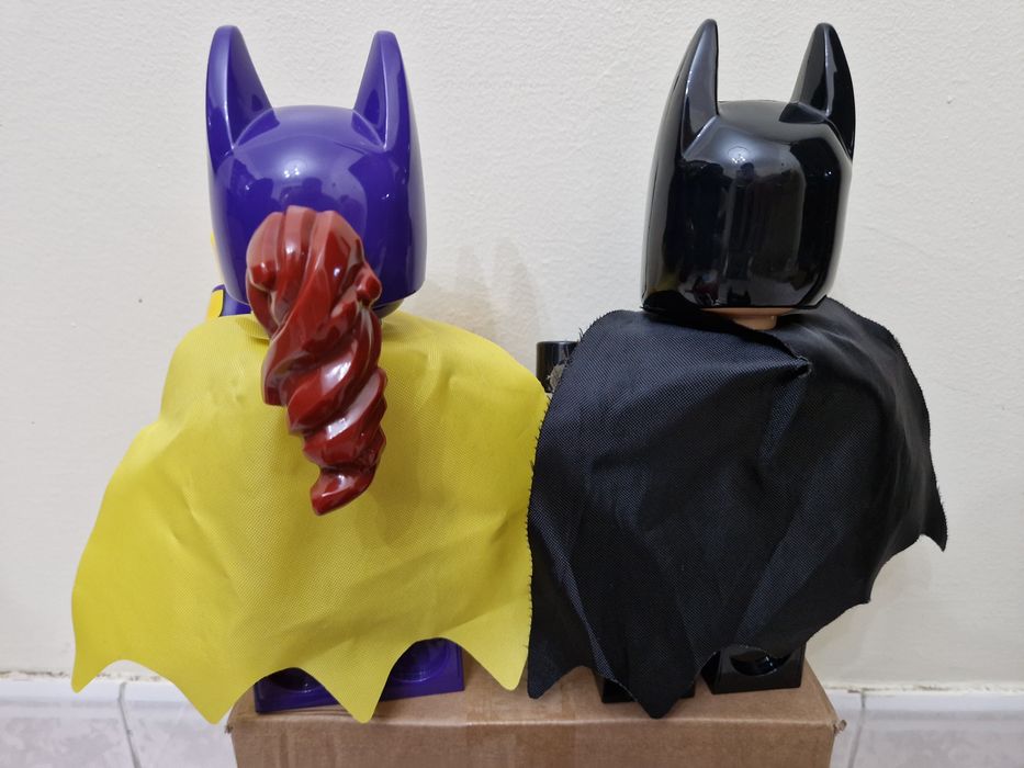 Bonecos da Lego com relógio