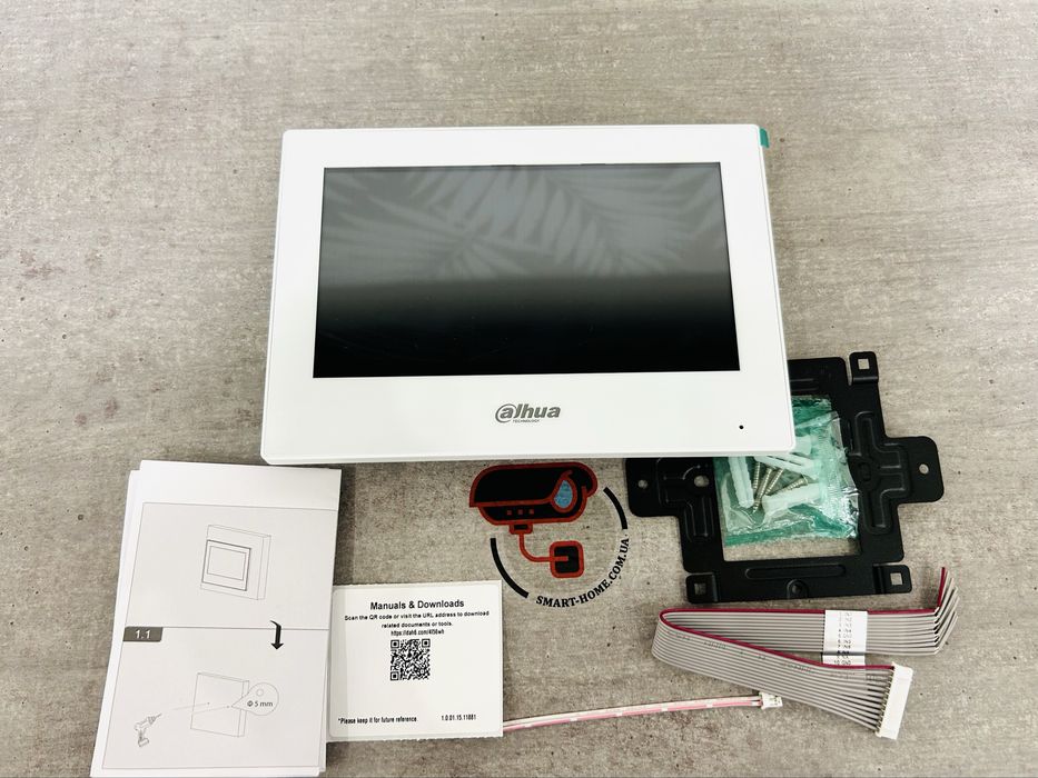 ХІТ 7 ДЮЙМІВ Dahua PoE WiFi IP видео домофон екран для вызывной панели