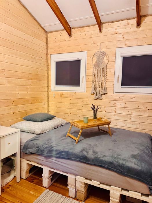 Urocza Chatka z Jacuzzi i  Sauną  Pod Warszawą