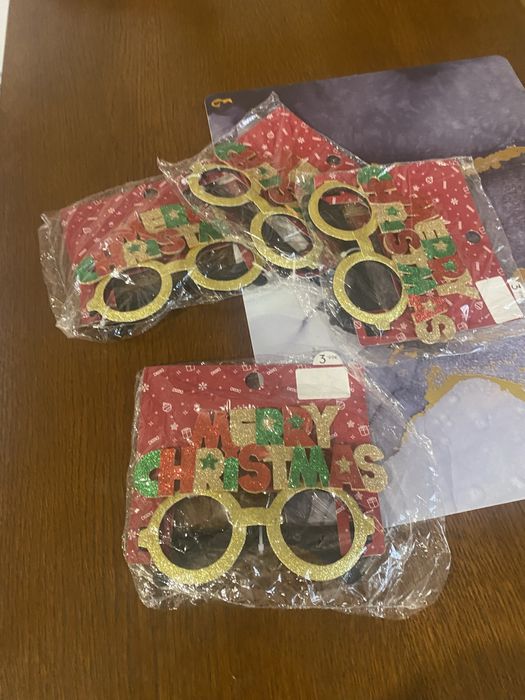 Okulary Merry Christmas