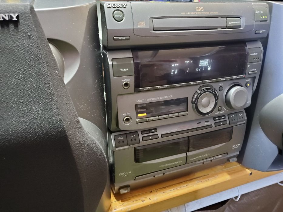 Музыкальный центр SONY Hi-Fi  MHQ-GR5