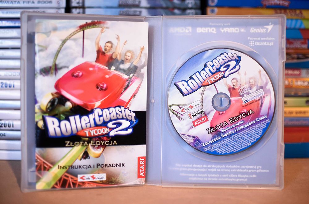 PC # Extra Klasyka - RollerCoaster Tycoon 2 Złota Edycja