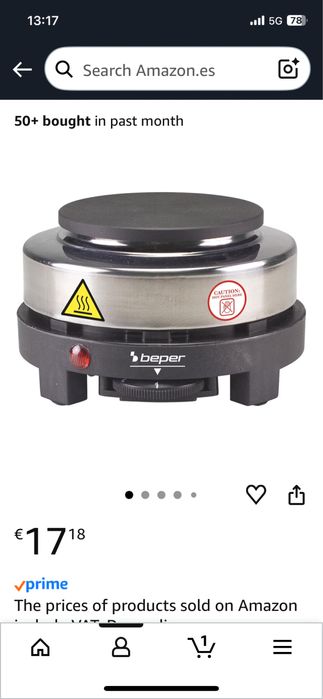 Placa elétrica BEPER