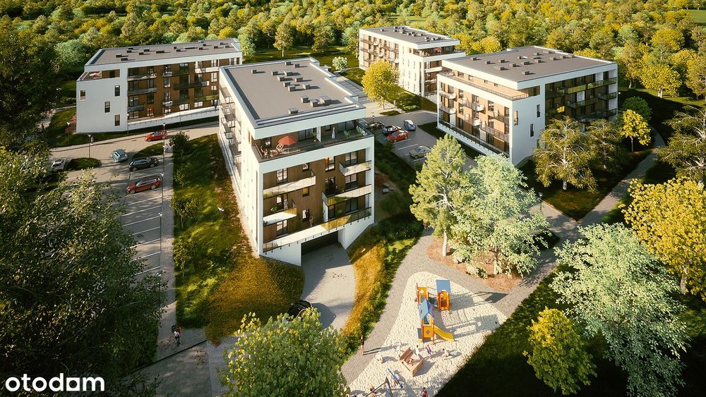 2-pokojowe mieszkanie 42m2 + balkon Bezpośrednio