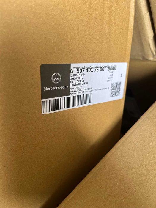 Диски Mercedes Sprinter 907 906 спарка 6x205 16 Crafter