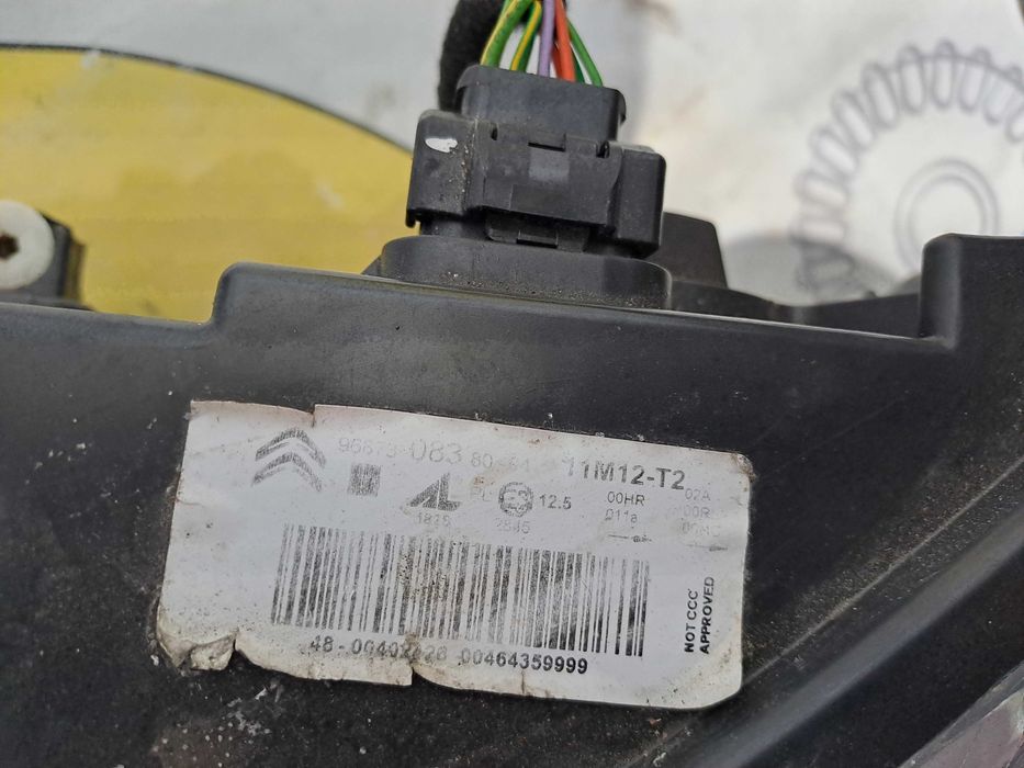 Фара ліва права передня citroen c4 2 b7