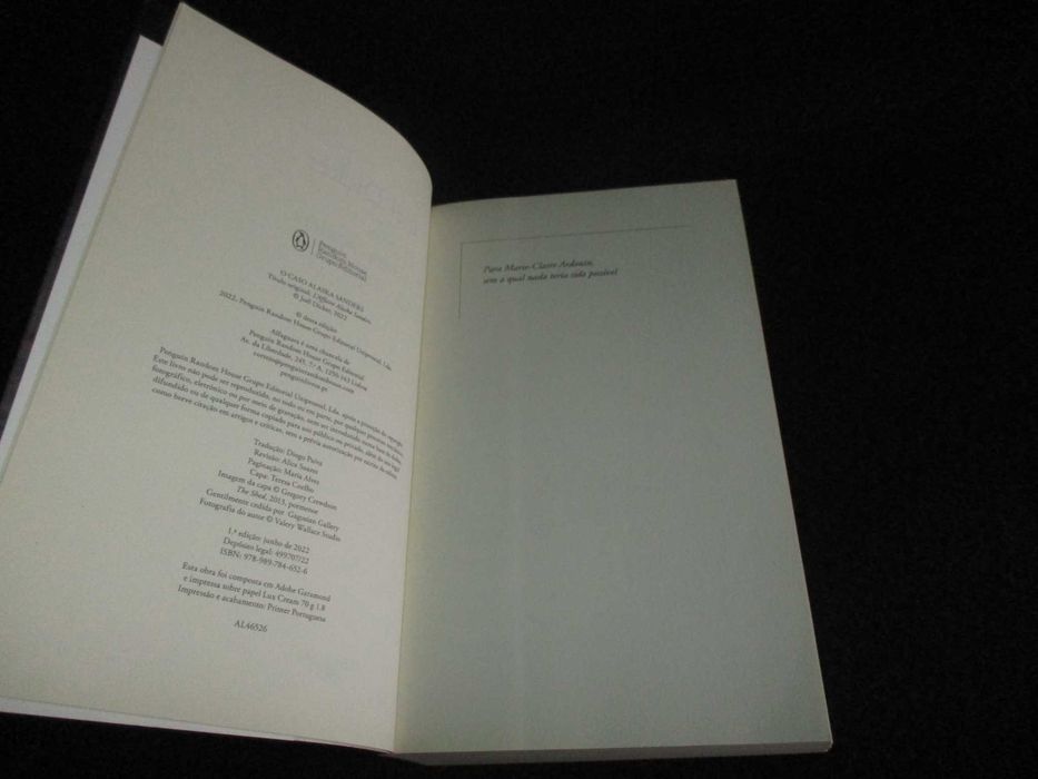 Livro O caso Alaska Sanders Joël Dicker 1ª edição Alfaguara