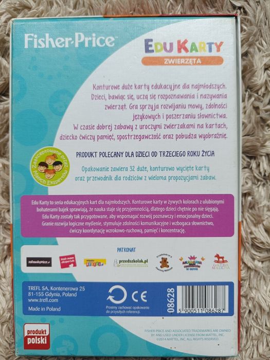 Gry edukacyjne Fischer Price i Świnka Peppa