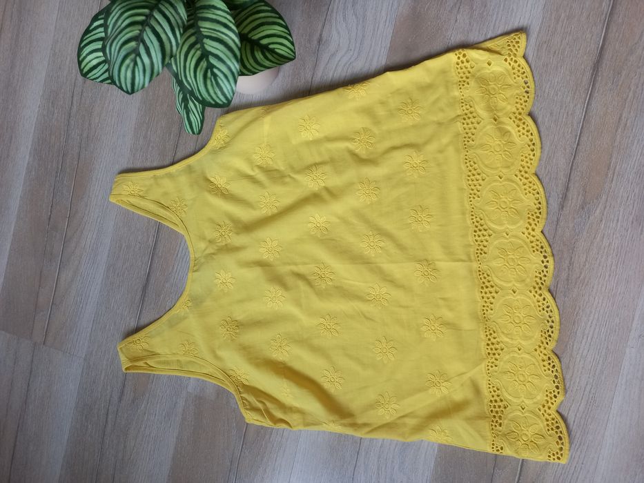 Bluzka bez rękawów koronka EUR L, 40 cienka must have boho lato consulting