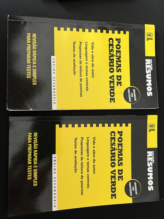 Livros de Resumo - Poemas de Cesário Verde