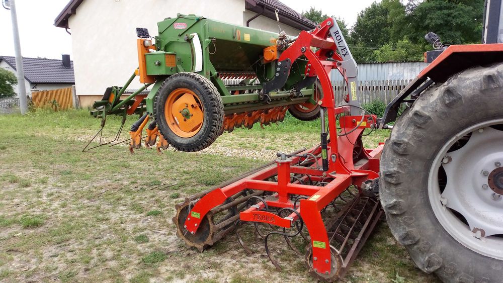 Agregat uprawowo siewny 3m, Amazone D8,