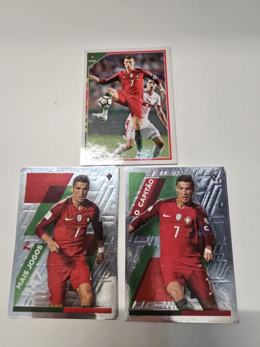 Cromos Cristiano Ronaldo Fome Vencer 2018