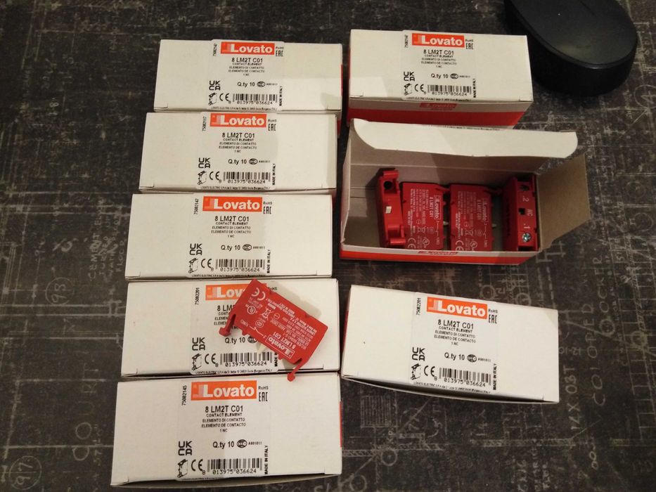 Elementy stykowe NC Lovato 8 LM2T C01