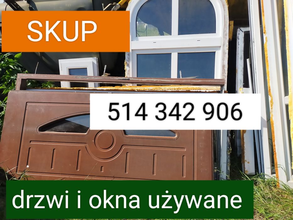 SKUP drzwi okna pcv