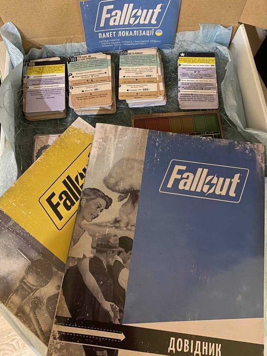 Український переклад для Fallout Board Game