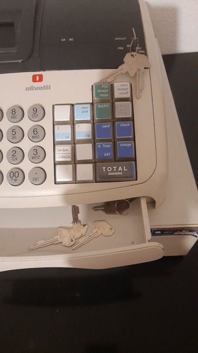 Caixa registadora Olivetti ECR 7700 (bom estado)