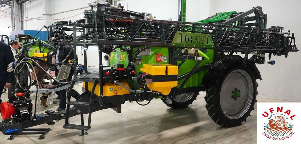 Opryskiwacz ciągany 2000l 21m Borys Tolmet Hydrauliczny ISOBUS
