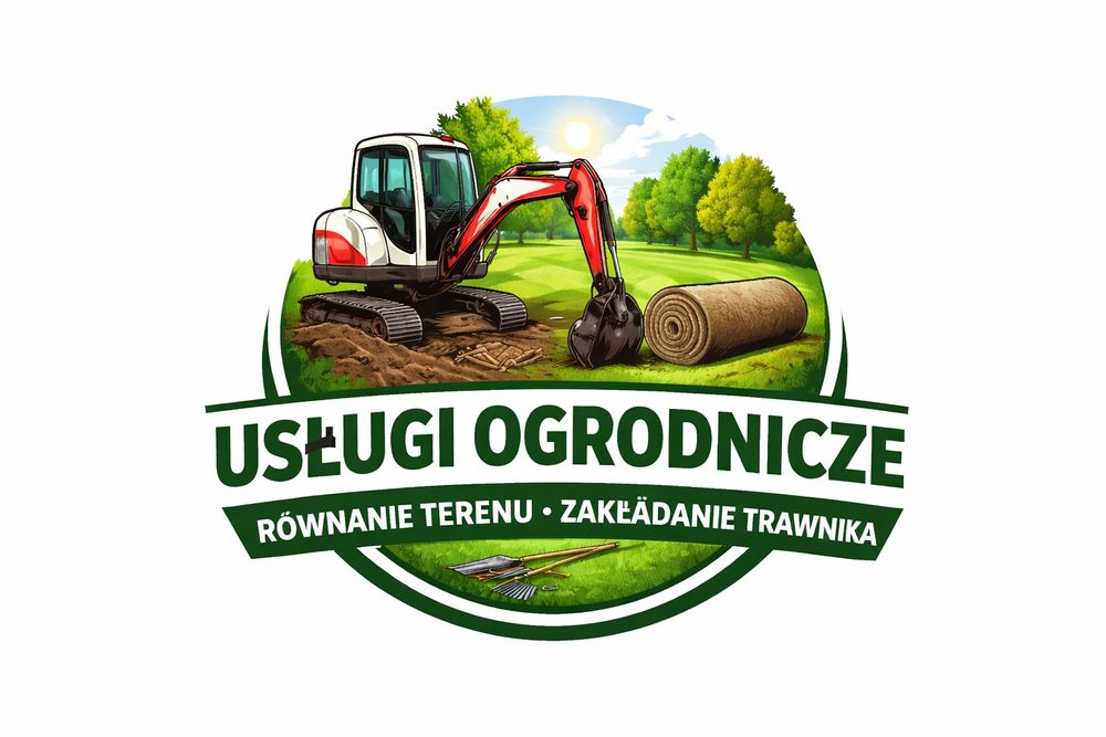 Równanie terenu , zakladanie trawnika z rolki i siewu, usl glebogryzarka separacyjna