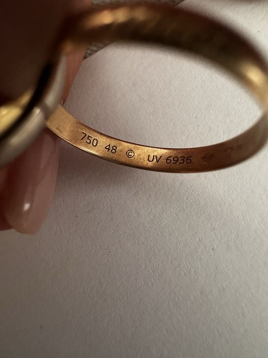 Cartier Trinity обручки каблучки кольца