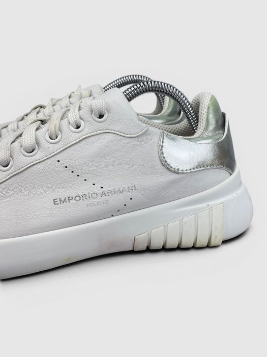 Buty Sportowe Emporio Armani Sneakers Biały Rozmiar 37