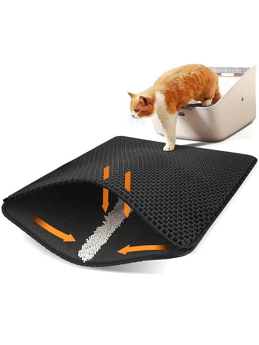 Коврик под кошачий туалет/лоток EVAPUZZLE (Коврик-ловушка наповнювача)