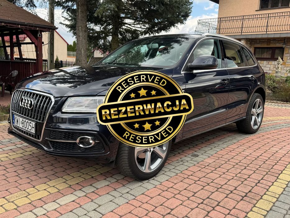 Audi Q5 2.0 TDI QUATTRO 177KM / S-Line / Bezwypadkowy