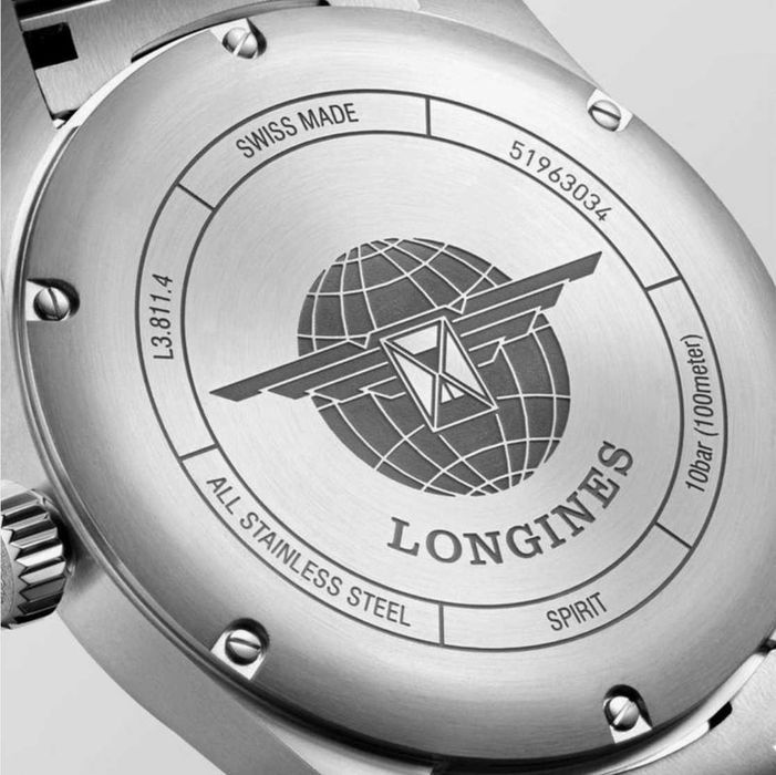 Годинник автоматичний Longines Spirit watch (model L3.810.4.03.6 or L3.811.4.03.1)