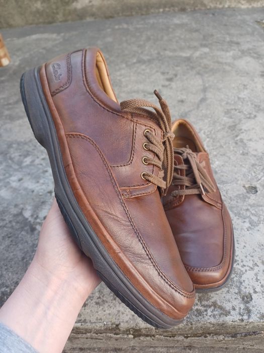 Чоловічі шкіряні туфлі  Clarks 43-44розмір (устілка  28,5см)