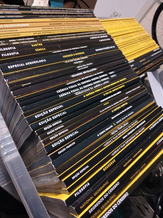 Revistas national geographic livros