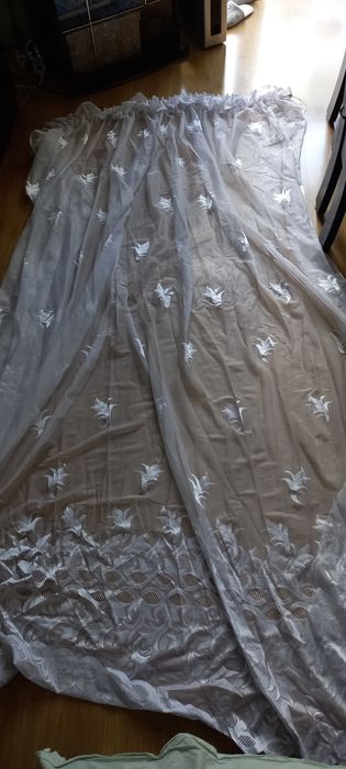 Eleganckie firanki dlugie