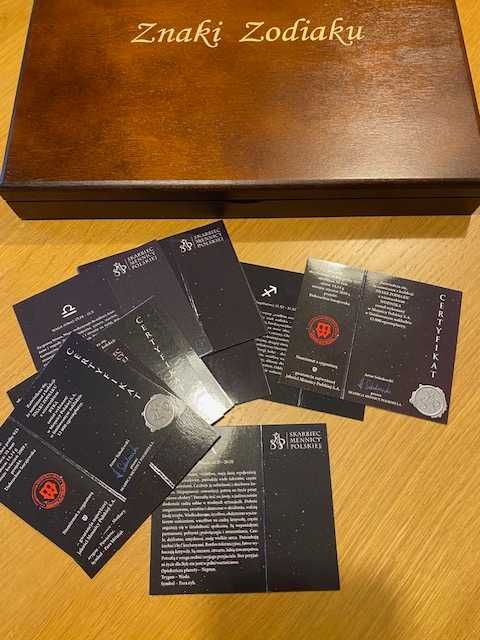 Znaki Zodiaku 12 szt.