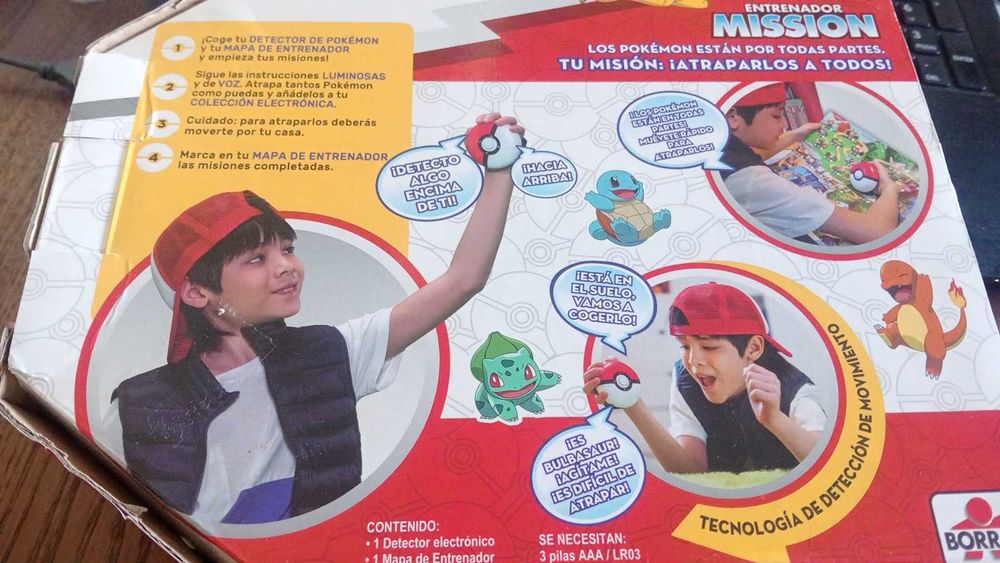 Jogo Interativo Pokémon Trainer Mission Eletrónico