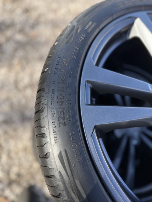 Koła felgi Audi 225/45R18 A3 S3 8P 8V 8Y A4 S4 B5 B6 B7 Lato