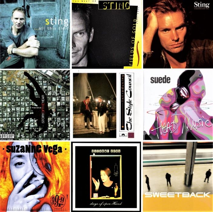 72 CDs - 3€ Cada - Muito Bom Estado
