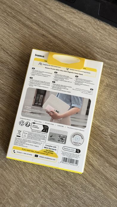 Павербанк базеус Baseus PicoGo Power Bank 5000 мАч 20w ультратонкий