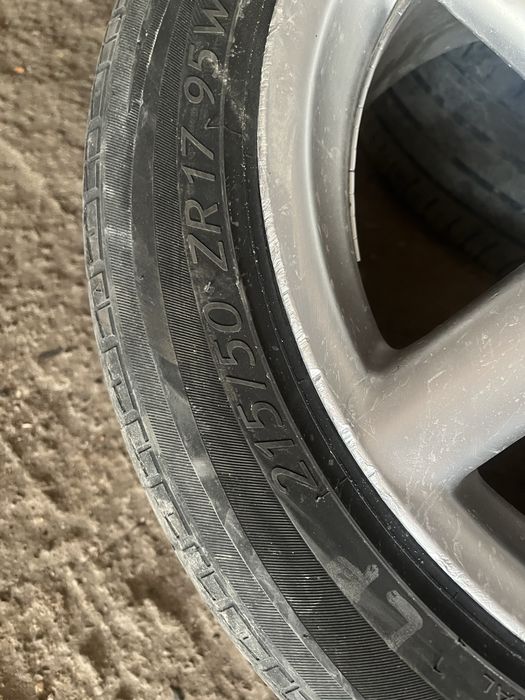 Титани R17 5x100 шкода фольцваген
