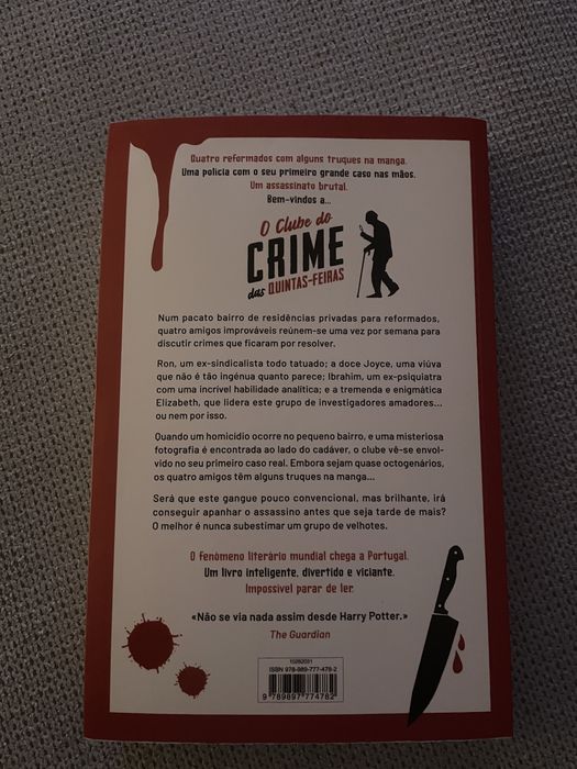 Livro ‘O clube do crime das Quintas-feiras’