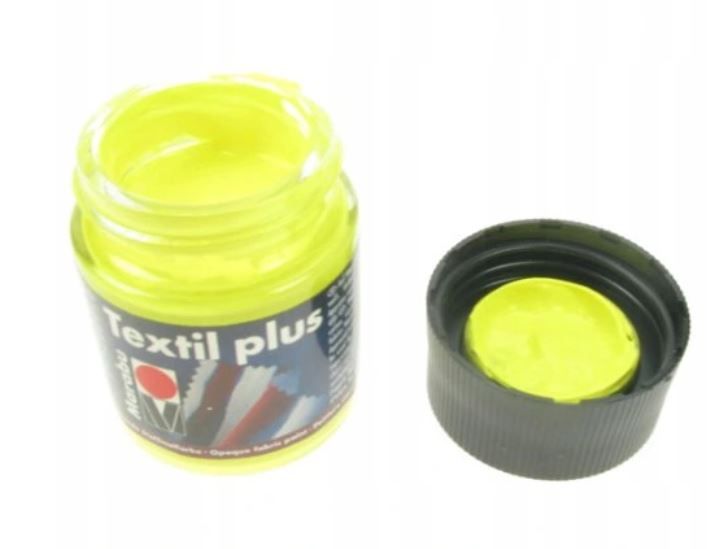 Farba Do Tkanin 50Ml Cytrynowa Koszulek 020Plus Ci