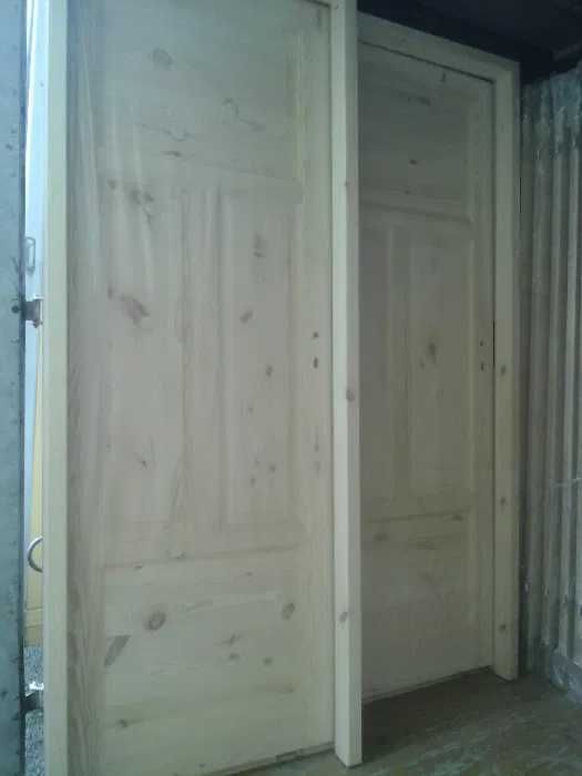 drzwi sosnowe drewniane  producent