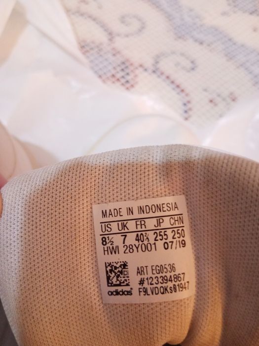 Tênis ADIDAS mulher 40 X Farm Rio Grand Court Couro Floral