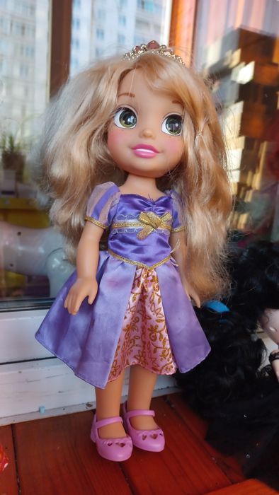 Куклы Аниматор Disney, Бель, Рапунцель, фірмові ляльки, співають