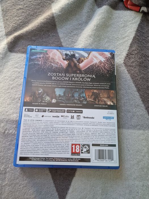 DOOM: The Dark Ages płyta ps5