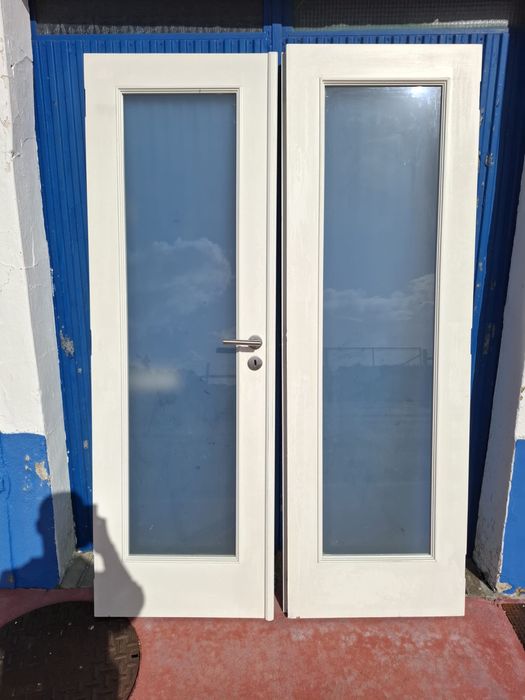 Porta Dupla com vidro