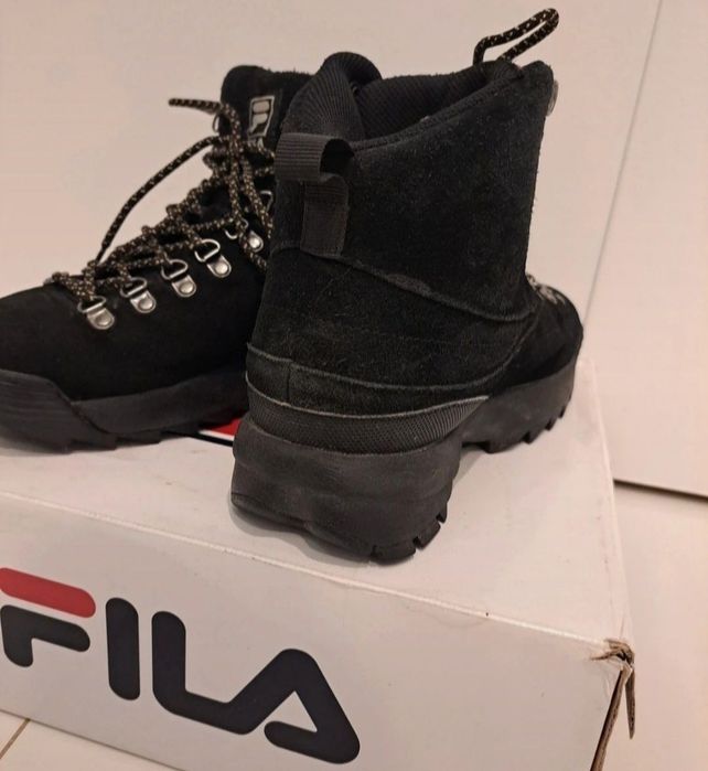 Trapery, buty zimowe damskie Fila