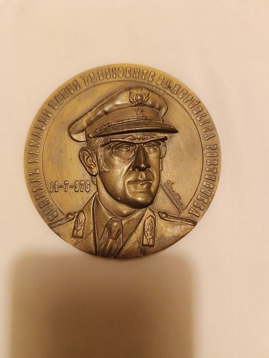 Medalha Comemorativa em Bronze- General Ramalho e Candidatos à Repúbli