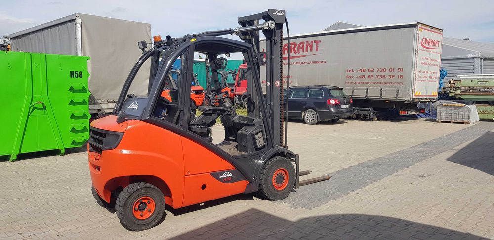 Linde H30T 3 tony  wózek widłowy przesuw boczny