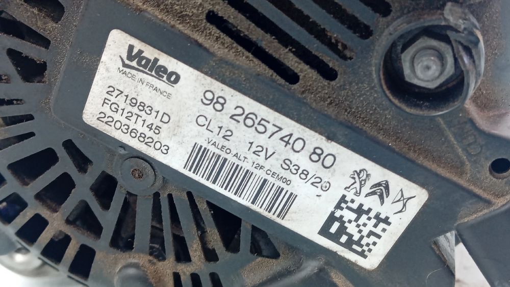 Alternador PEUGEOT 308 II