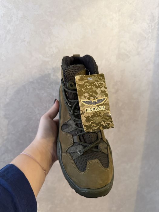 Зимові ботинки Hamars Winter Olive Берци демісез 40р 26см