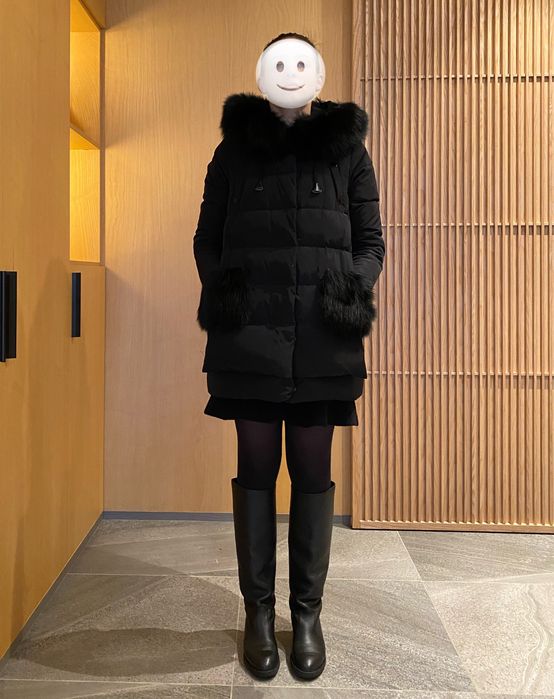 Куртка зимняя лиса